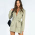 Sexy v-neck stylish blazer - ROUTINE FASHION